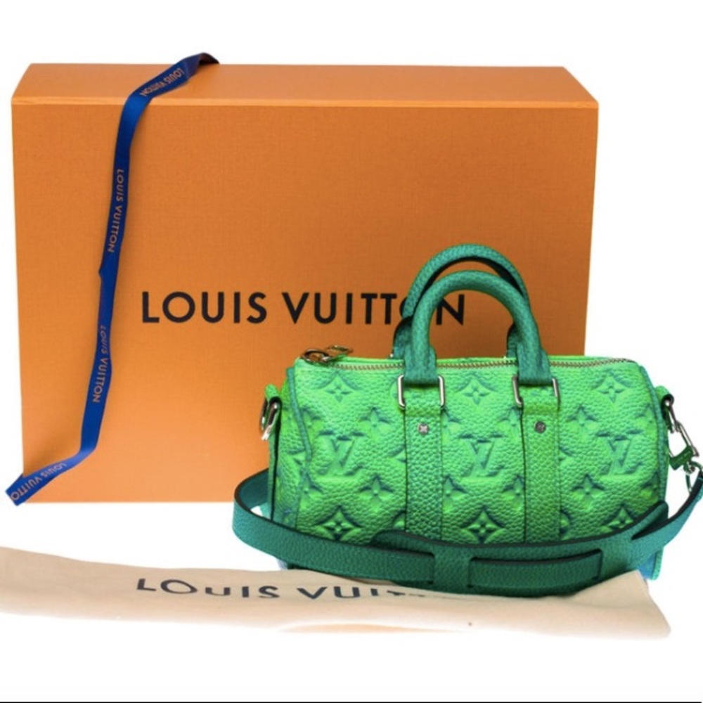*** SOLD *** Virgil Abloh for Louis Vuitton Keepall XS Taurillon Illusion Bag - Picture 2 of 15
